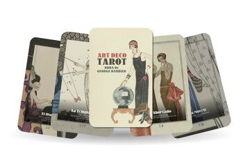 Tarot Art Déco - 22 Arcanes Majeurs (Espagnol) 1