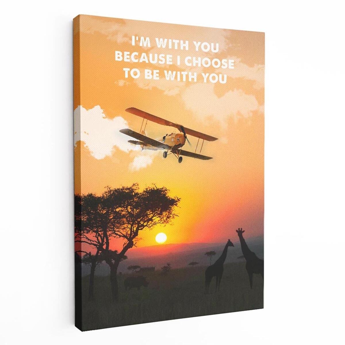 Lienzo de la película Memorias de África