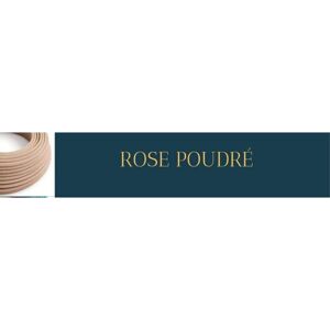 CABLE ROSE POUDRE POUR SUSPENSION ROSE POUDRE