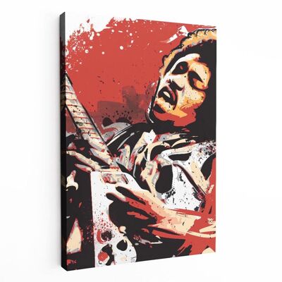 Lienzo de arte pop de Jimi Hendrix