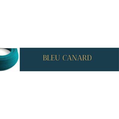 CABLE POUR SUSPENSION BLEU CANARD