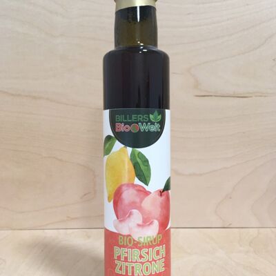 Billers BIO Peach-Lemon Syrup 250 ml