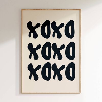 XOXO print