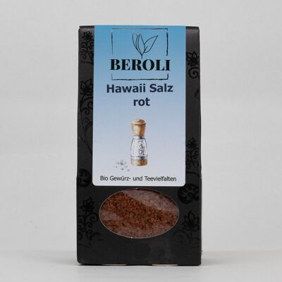 Gourmet salt, Hawaii salt red