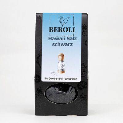Gourmet salt, Hawaii salt black