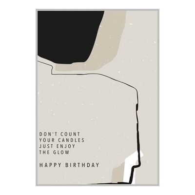 Carte postale de joyeux anniversaire