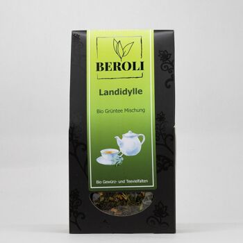 Composition de thé vert idylle rurale bio 1
