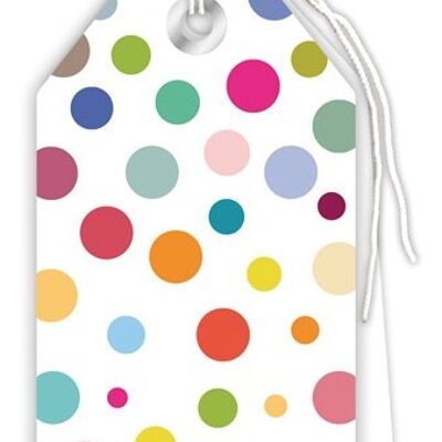 To & From Colored Dots (SKU: 5825)