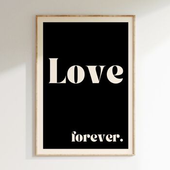 Affiche Love forever 2