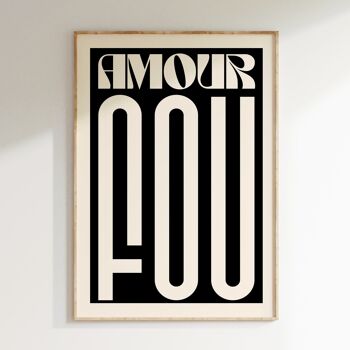 Affiche Amour fou 5