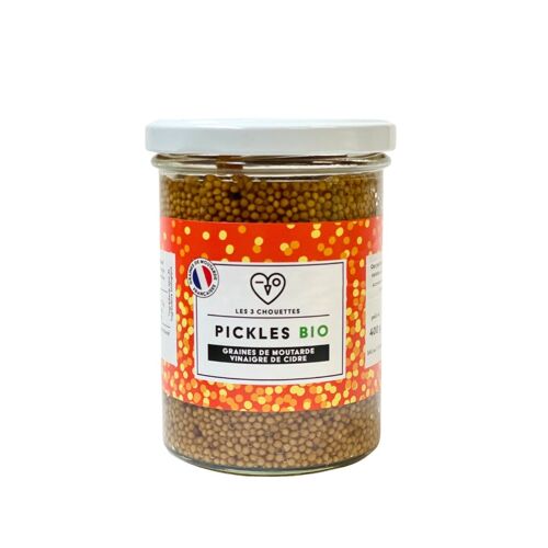 OFFRE RHF - Pickles de graines de moutarde vinaigre de cidre 400g