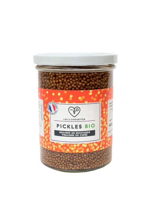 OFFRE RHF - Pickles de graines de moutarde vinaigre de cidre 400g