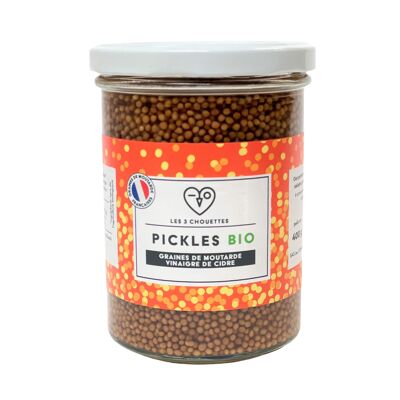 OFFRE RHF - Pickles de graines de moutarde vinaigre de cidre 400g