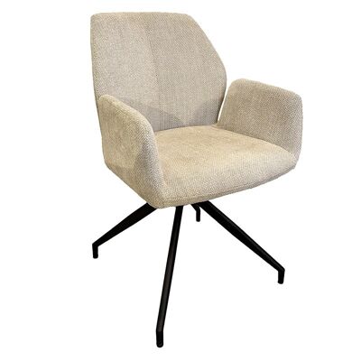 Chair Rotating Storm Beige - by Pole to Pole