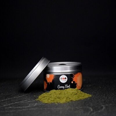 Curry Vert BIO* - Boîte en fer