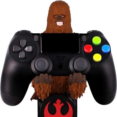 Support pour manettes et téléphones - Star Wars - Chewbacca - Câble Guys