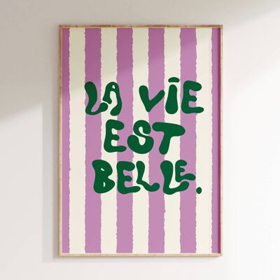 LIFE IS BEAUTIFUL Print