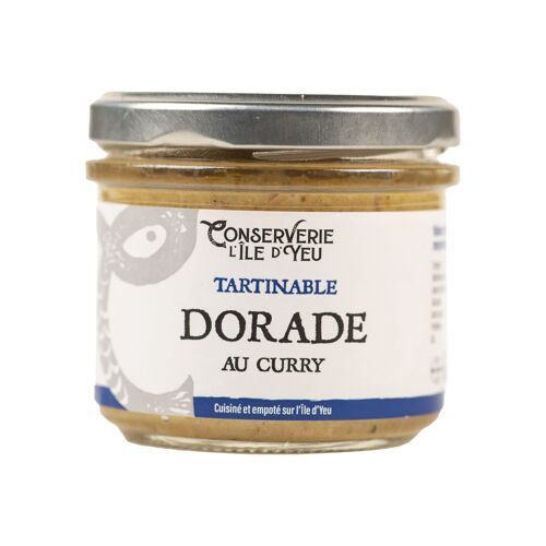 Tartinable de Dorade au curry