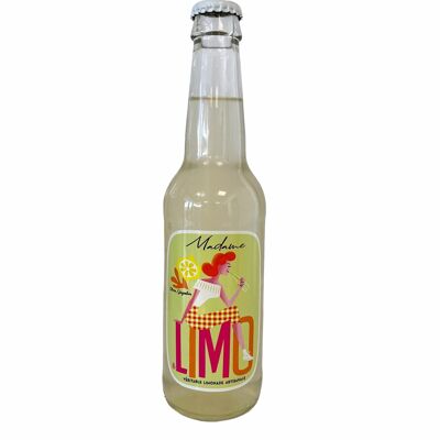 Limonade Bio, Citron/Gingembre, 33cl