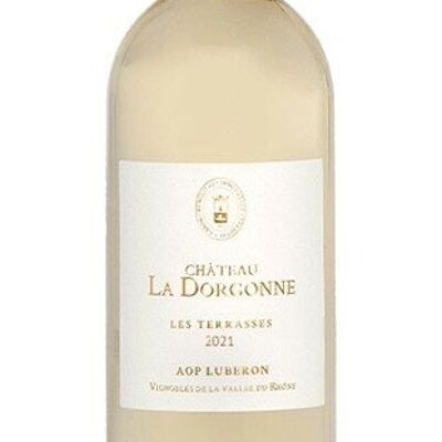 Organic White Wine - AOP Luberon - White Les Terrasses 2021 75cl