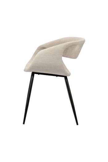 Chaise Baleine Beige - by Pole to Pole 7