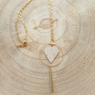 Maude cork necklace