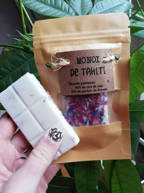 FONDANT PARFUME MONOI DE TAHITI 20G - FLEURS SECHEES