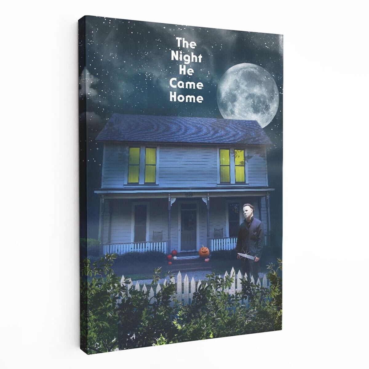 Halloween-Filmleinwand