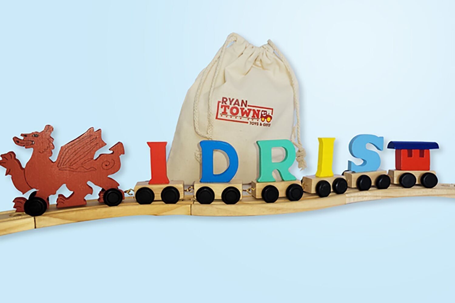 Wooden Dragon Colored