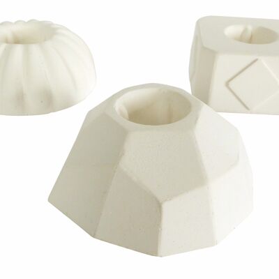 THERMO MOLD FOR GEOMETRIC CANDLESTICKS