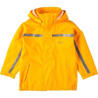 Mud jacket impermeable Buddeljacke sostenible - amarillo