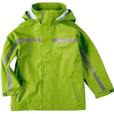 Mud jacket impermeable Buddeljacke sostenible - verde claro