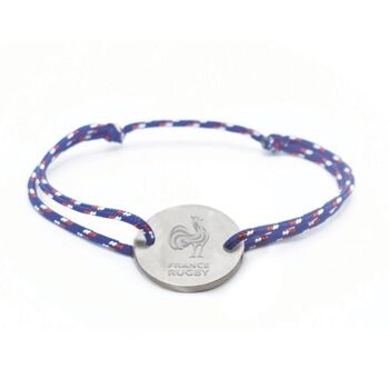 Présentoir de bracelets avec 24 bracelets - France Rugby x Ovalie Original 7