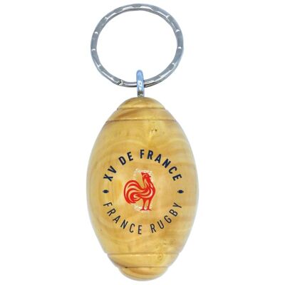Portachiavi XV di Francia - Francia Rugby X Ovalie Originale