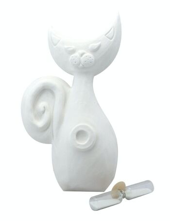 MOULE DECOR SABLIER "CHAT" 7