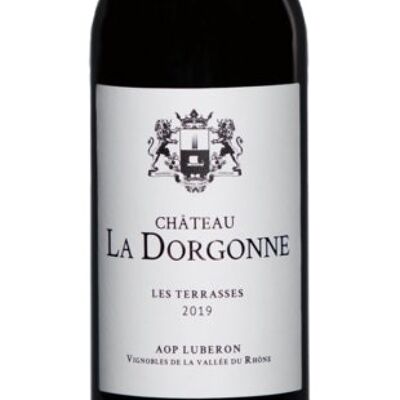 Organic Red Wine AOP Luberon – Château la Dorgonne Rouge - Les Terrasses 2019