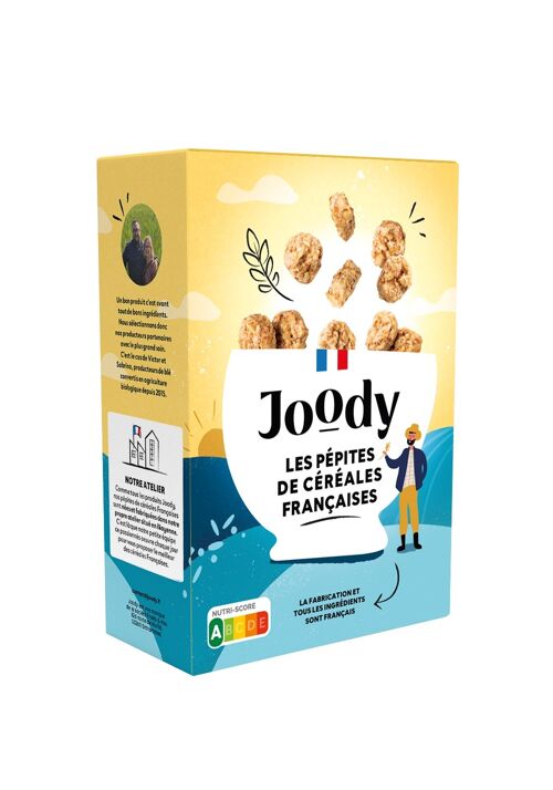 NOUVEAU ! Pépites croustillantes aux céréales complètes - JOODY