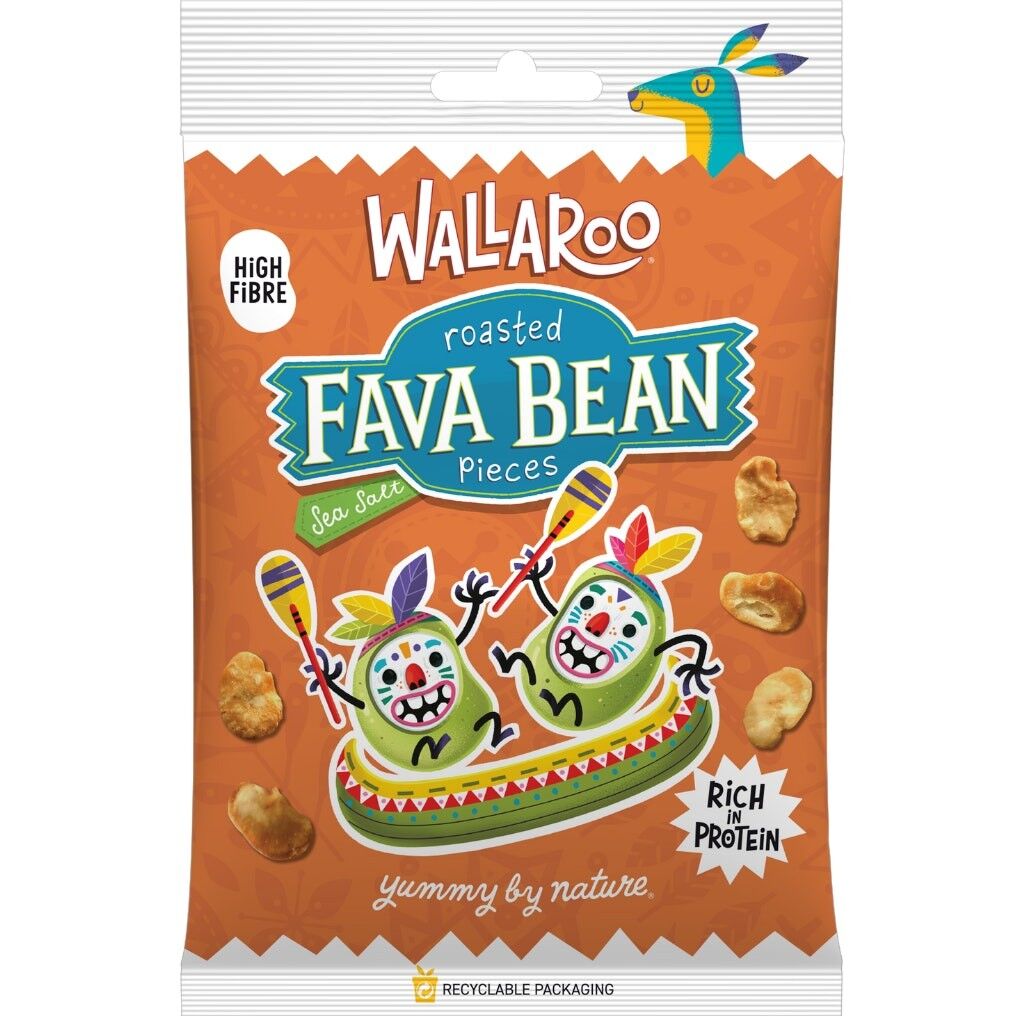 Buy wholesale Wallaroo Roasted Fava Bean Pieces Sea Salt