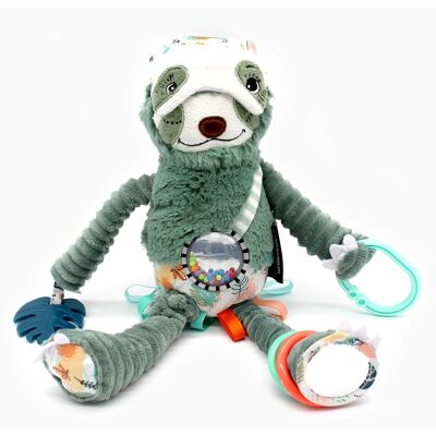 Chillos The Sloth nomadic activity soft toy