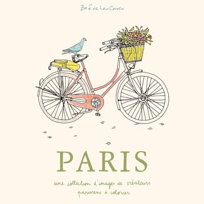 COLORING BOOK - Paris - Zoé de las Cases