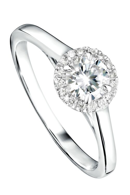 Ida Created Brilliance 9ct White Gold 0.50ct