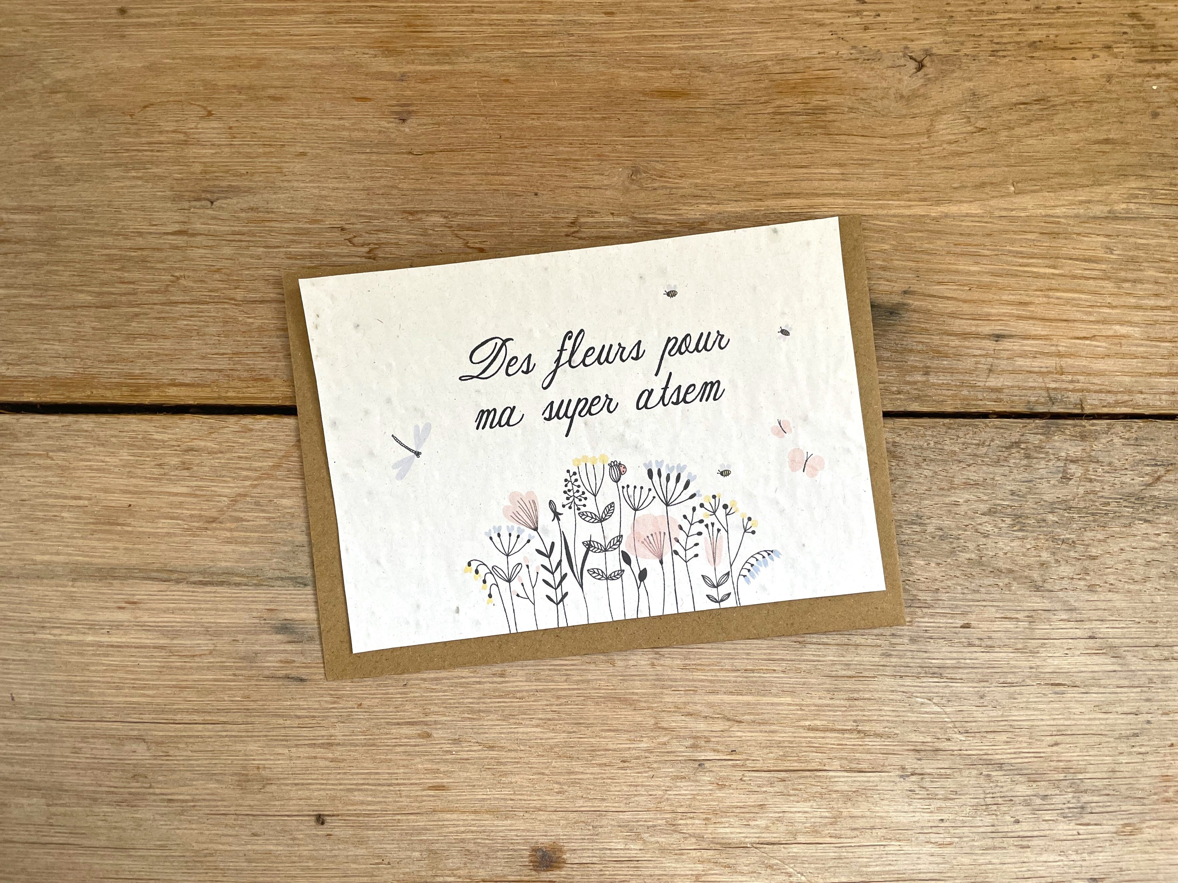 Atsem dragonfly card