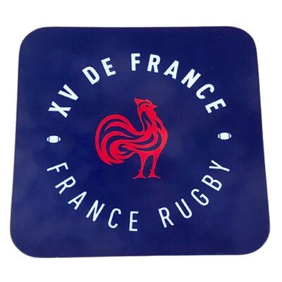 Packung mit 4 Untersetzern XV von Frankreich – France Rugby x Ovalie Original