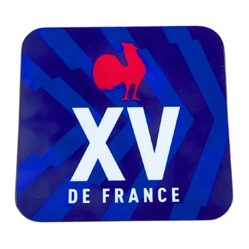 Pack de 4 sous verres XV France + trait - France Rugby x Ovalie Original