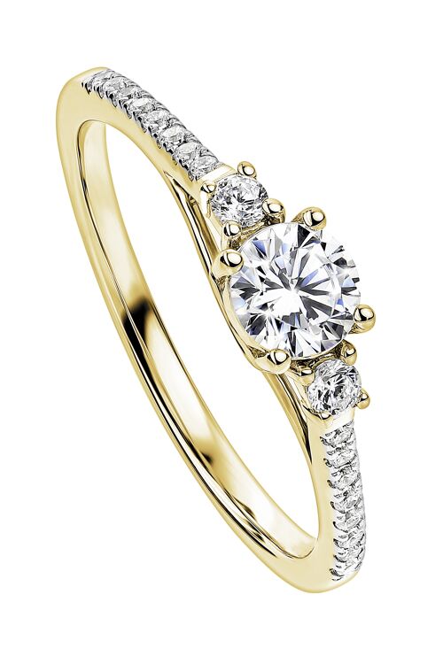 Olivia Created Brilliance 9ct Yellow Gold 0.45ct