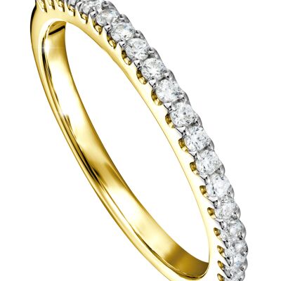 Odette Created Brilliance 9ct Yellow Gold 0.25ct