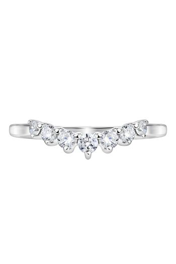 Grace Créé Brilliance Or Blanc 9ct 0.23ct 4