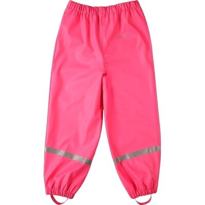 Pantalones de lluvia - pantalones de barro sin babero - rosa