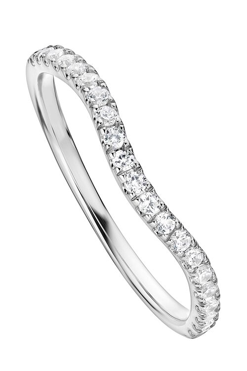 Layla Created Brilliance 9ct White Gold 0.20ct