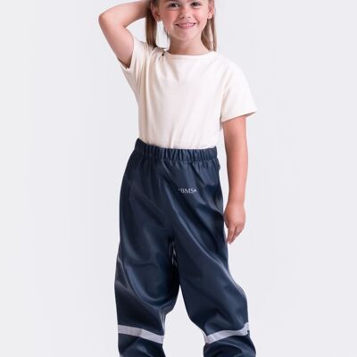 Rain pants - mud pants without bib - dark blue